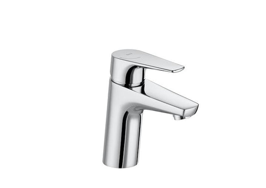 Roca Atlas Basin mixer smooth body & 1/2" flexible tails