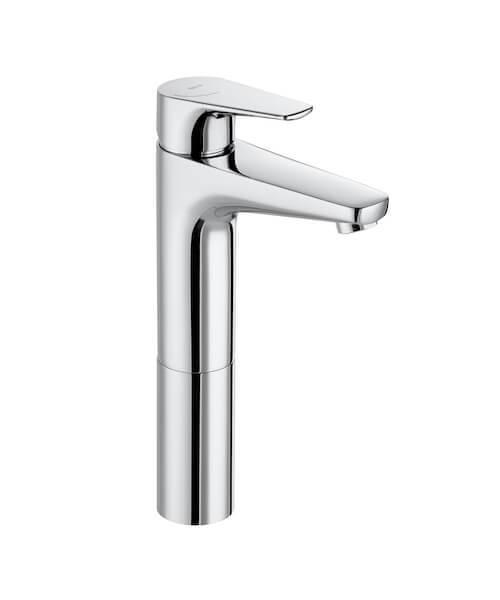 Roca Atlas Basin Mixer Tap & 1/2" flexi Tails