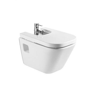 Roca The Gap Square Wall Hung Bidet