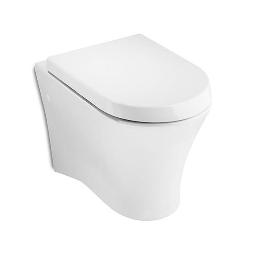 Roca Nexo Wall Hung Toilet with Seat - White
