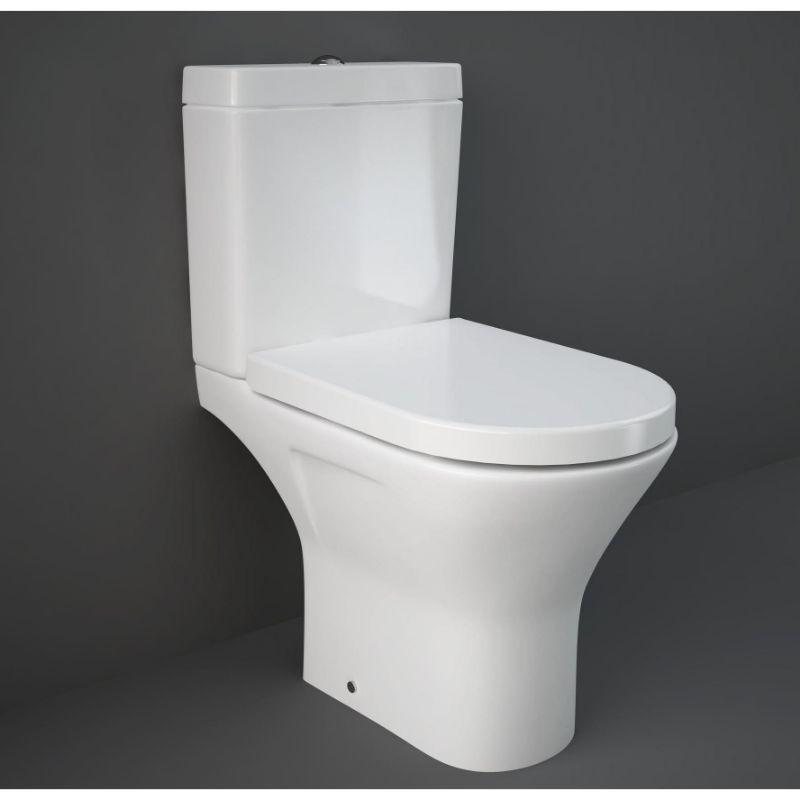 RAK-Resort Mini Open Back WC with Cistern and Seat