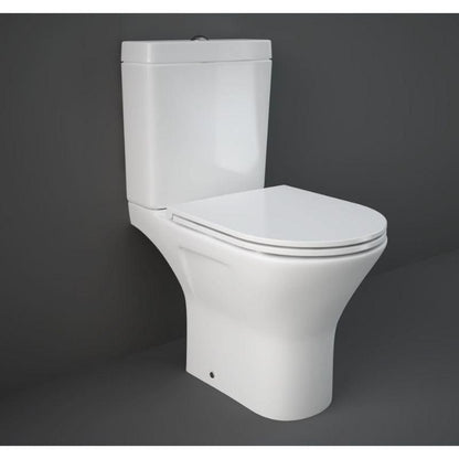 RAK-Resort Mini Open Back WC with Cistern and Seat