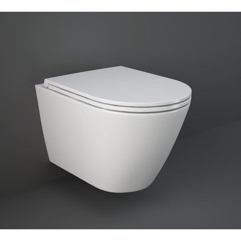 RAK-Resort Rimless Wall Hung WC With Hidden Fixations