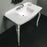 Imperial Oban Composite High Gloss Top with Basin and marble console