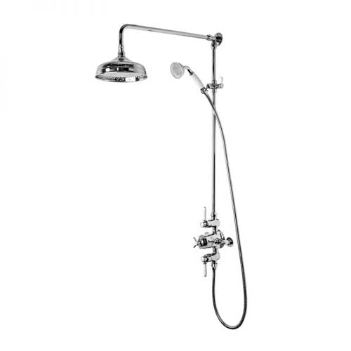 Tavistock Cheltenham 2 Outlet Exposed Shower with Fixed Head and Handset