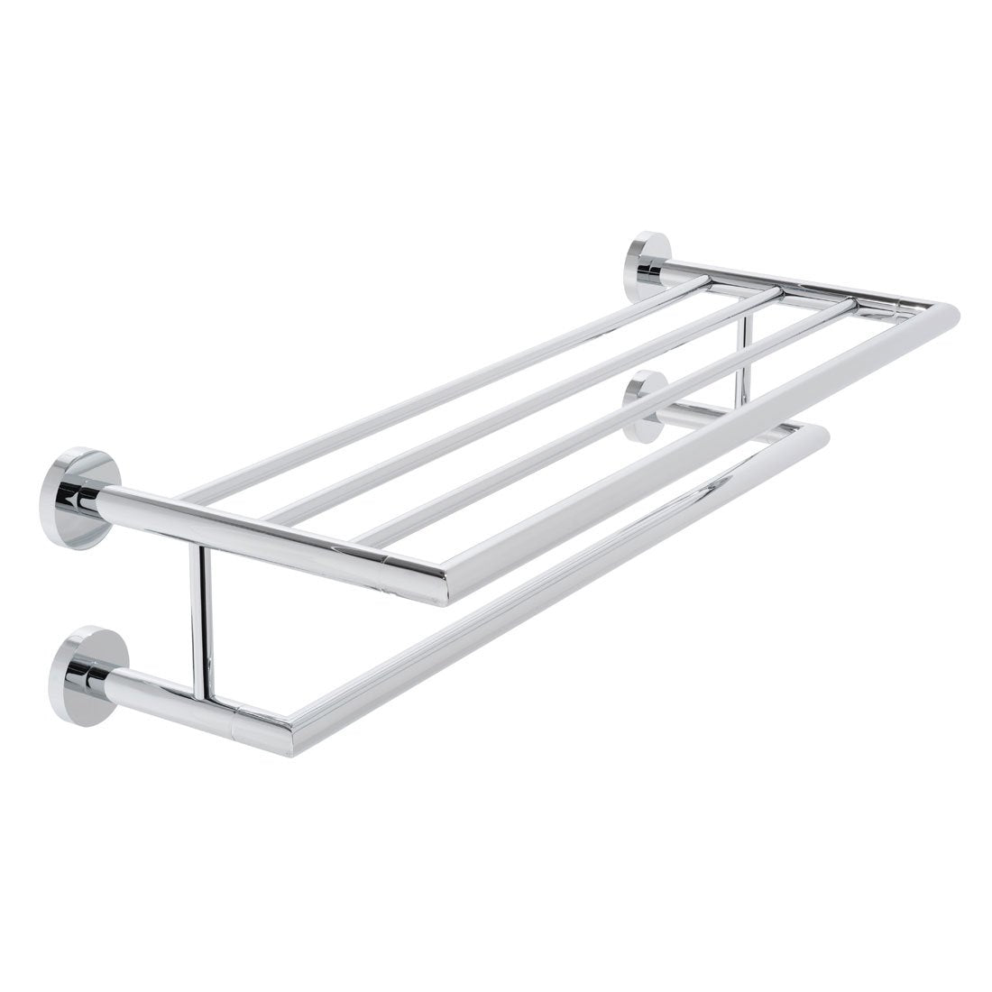 Vado Spa Towel Shelf With Towel Rail 600mm (24")