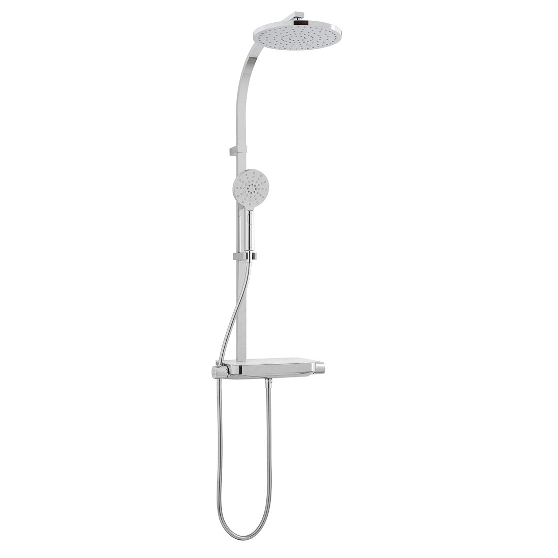 Vado Round Thermostatic Shower Column