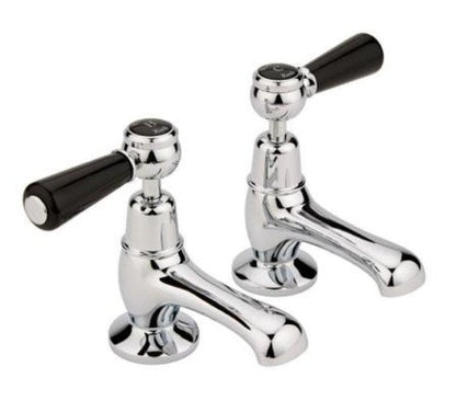 Hudson Reed Topaz Lever Dome Basin Taps