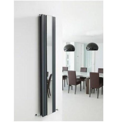 Hudson Reed Sloane Vertical Double Panel Mirror Radiators