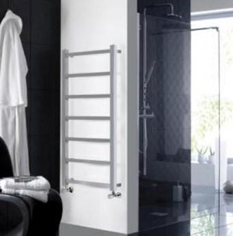 Hudson Reed Eton Vertical Towel Rail - Chrome