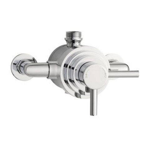 Hudson Reed TEC Cross Dual Exposed Shower Valve