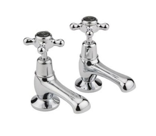 Hudson Reed Topaz Crosshead Dome Basin Taps