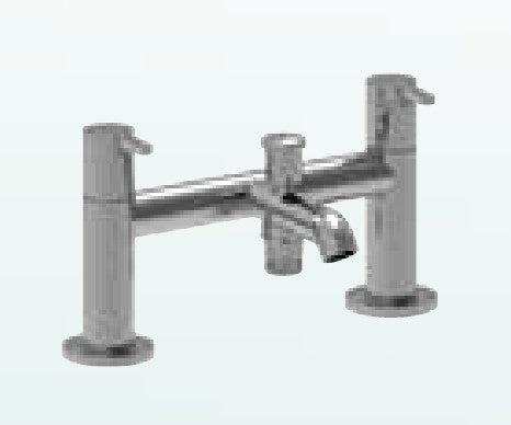 Roca Carelia Deck Mounted Twin Lever Bath/Shower Mixers & Fillers