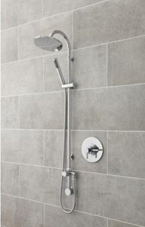 Hudson Reed TEC Cross Dual Concealed Thermostatic Shower Valve