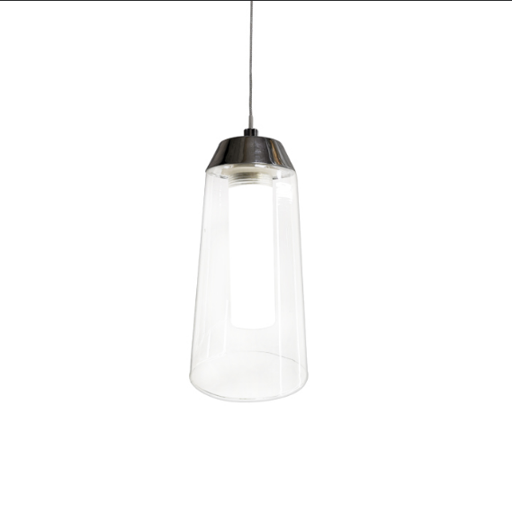 HiB Rise Glass Pendant  LED Illumination Light