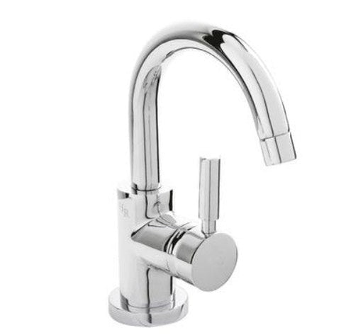 Hudson Reed TEC Lever Side Action Mini Basin Mixer With push button waste