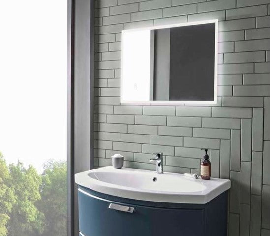 Tavistock Resonate 500mm Illuminated Mirror with bluetooth speakers demister