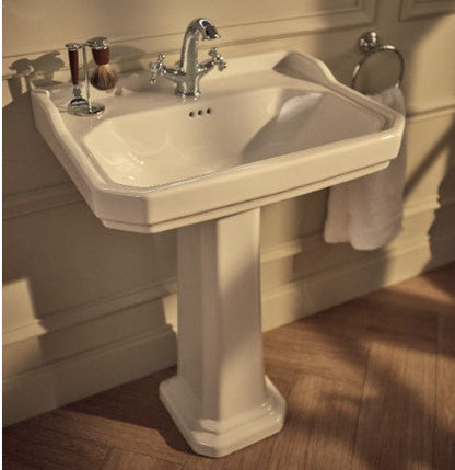 Roca Carmen Wall Hung Basin and Pedestal