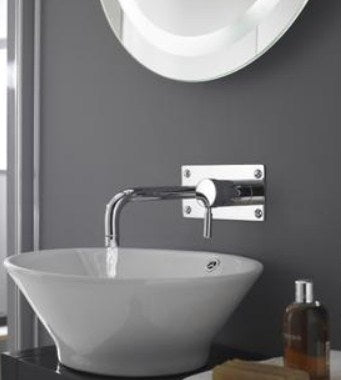 Hudson Reed TEC Lever Wall Mounted Basin or Bath Filler