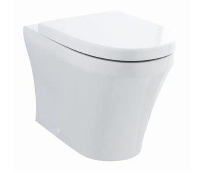 Hudson Reed Luna Back to Wall Pan & Soft Close Seat