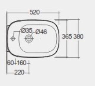 RAK-Illusion Back to Wall Bidet 1TH