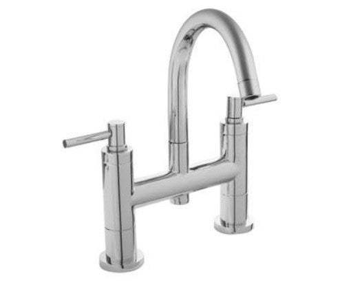 Hudson Reed TEC Lever Bath Filler With swivel spout