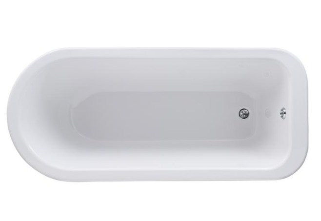 Hudson Reed Old London Barnsbury 1700mm Single Ended Freestanding Acrylic Bath