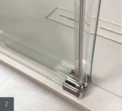 Kudos Ultimate 10mm Over Bath Shower Screen and Panel