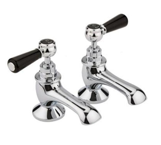 Hudson Reed Topaz Lever Hexagonal Bath Taps