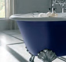 Imperial Bentley Double Ended Cast Iron Bath with Swan Feet