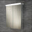HiB Flare 60cm 2 Doors Illuminated Aluminium Cabinets