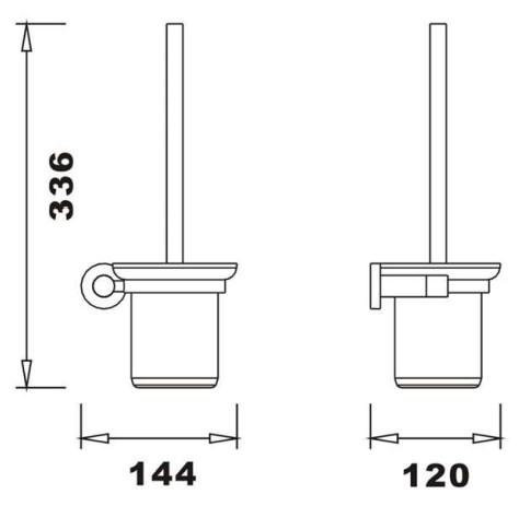 RAK-Sphere Toilet Brush