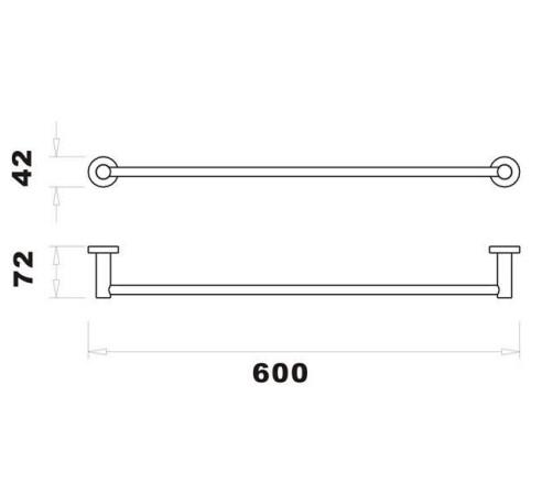 RAK-Sphere Towel Rail