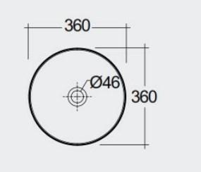 RAK-Variant Round Drop-In Wash Basin