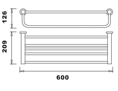 RAK-Sphere Towel Shelf