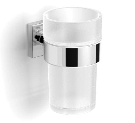 HiB Hecto Wall Mounted Toothbrush Tumbler - Chrome