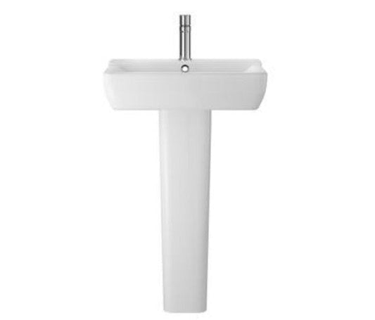 Hudson Reed Arlo 550mm Basin And Full Pedestal - 1 Tap Hole