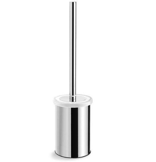 HiB Pico Free Standing Toilet Brush and Holder - Chrome