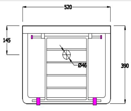 RAK Grill for Cleaner Sink