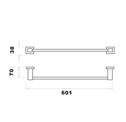 RAK-Cubis Towel Rail