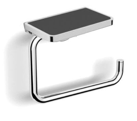 HiB Nano Toilet Roll Holder - Chrome