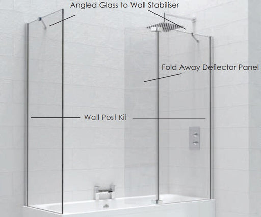 Kudos Shower Screen Glass to Glass Joining Seal 10mm