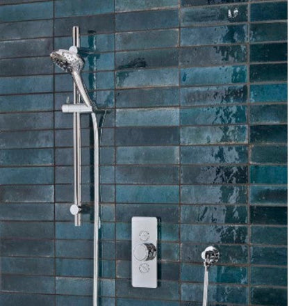 Tavistock Dual Button Concealed Shower with Riser kit