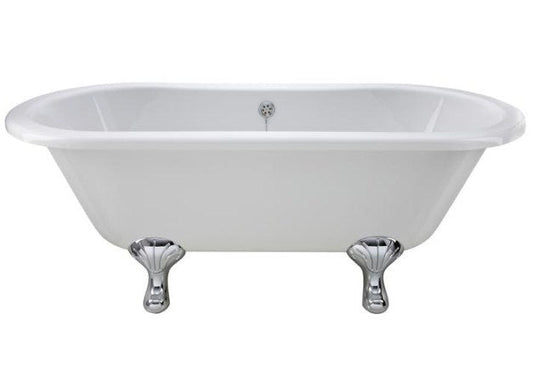 Hudson Reed Old London Kingsbury Double Ended Freestanding Acrylic Bath