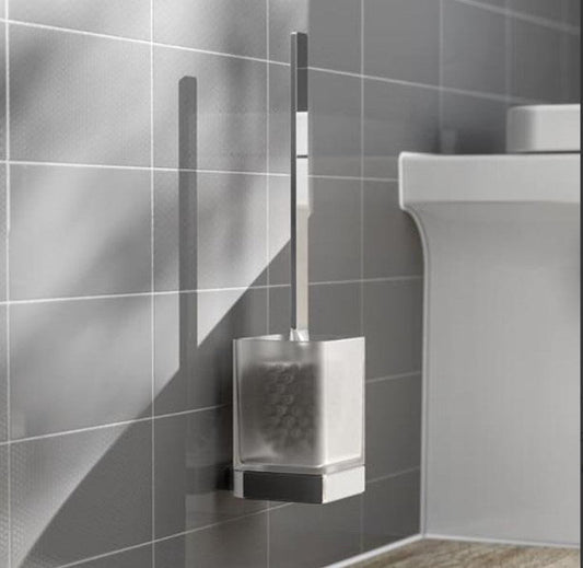 HiB Atto Wall Mounted Toilet Brush and Holder