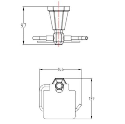 RAK-Washington Toilet Roll Holder