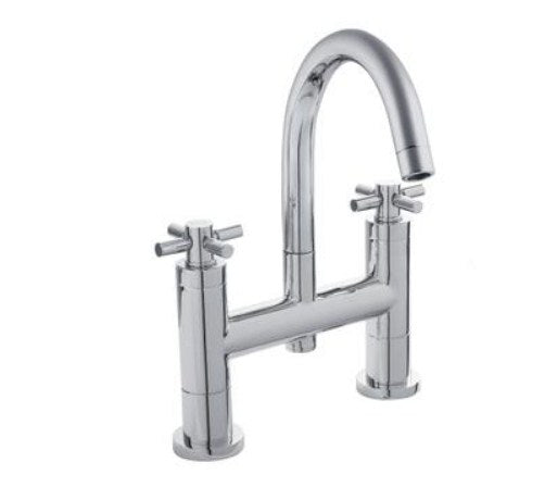 Hudson Reed TEC Cross Bath Filler With swivel spout