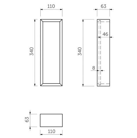 RAK-Joy Drawer Insert Organiser - Grey