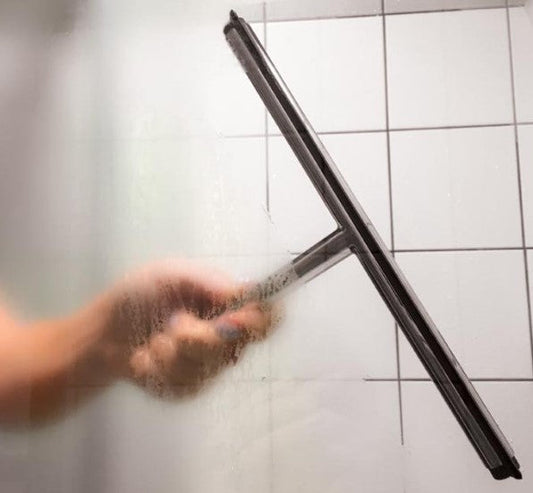 HiB Shower Squeegee & Rubber Holder