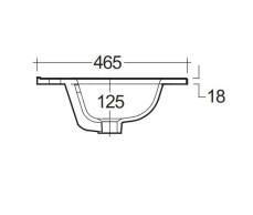 RAK-Joy Drop-in Washbasin